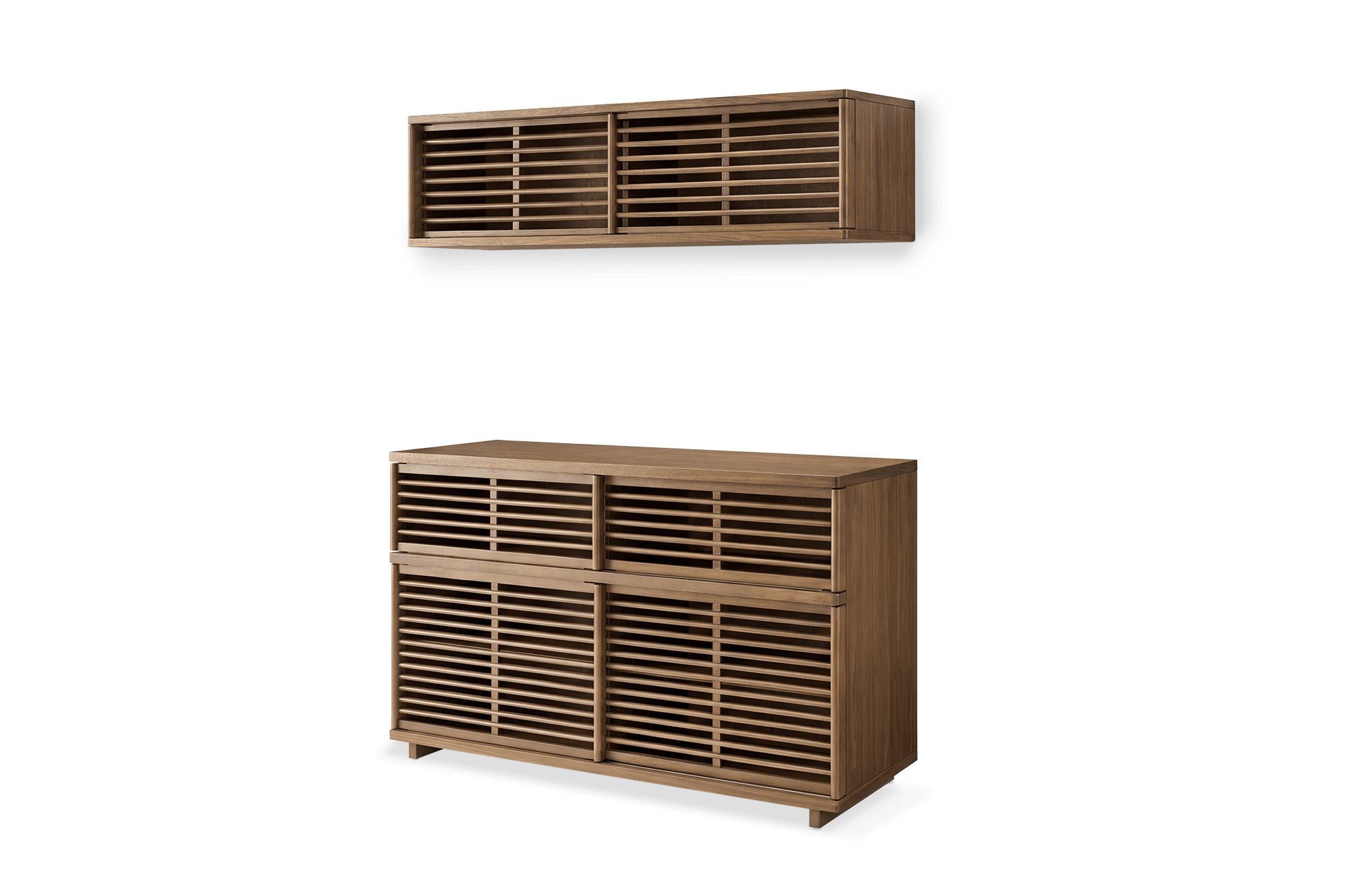 Vento Sideboard, 120cm with Vento Storage Cabinet, 120cm