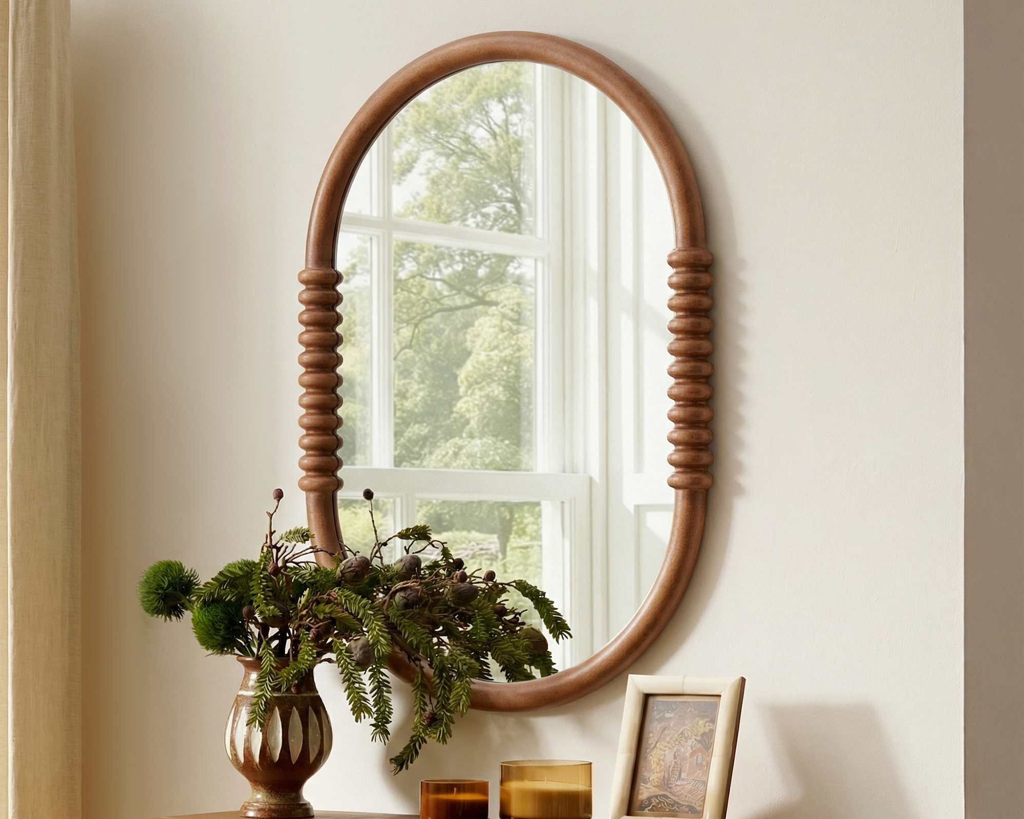Lucille Oval Wall Mirror 0