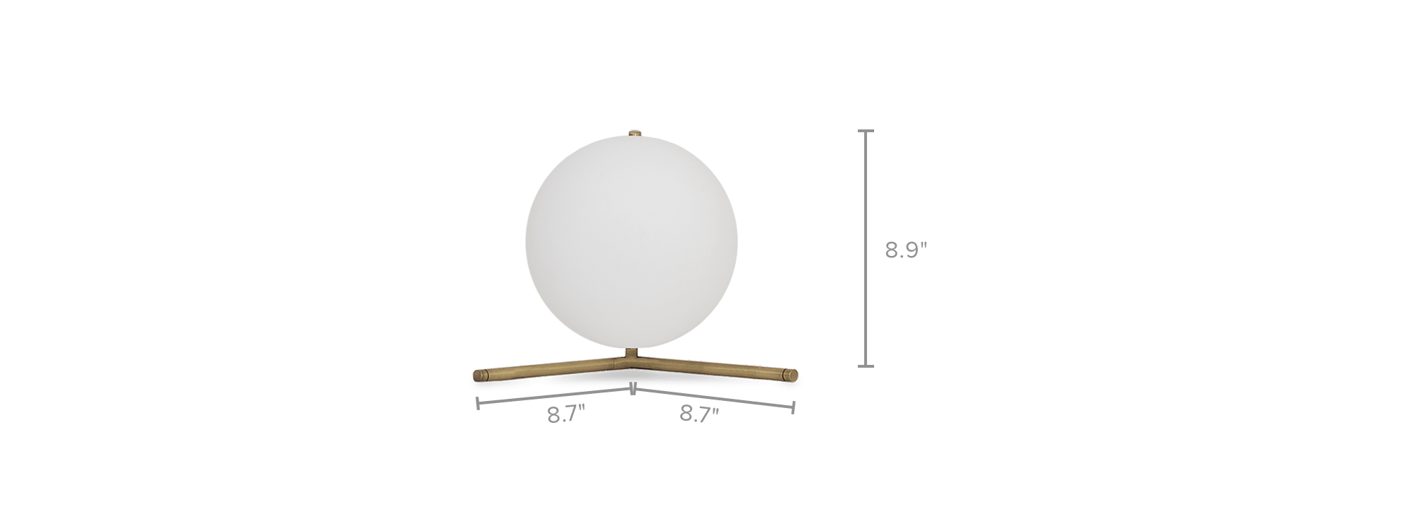 dimension of Cedric Table Lamp