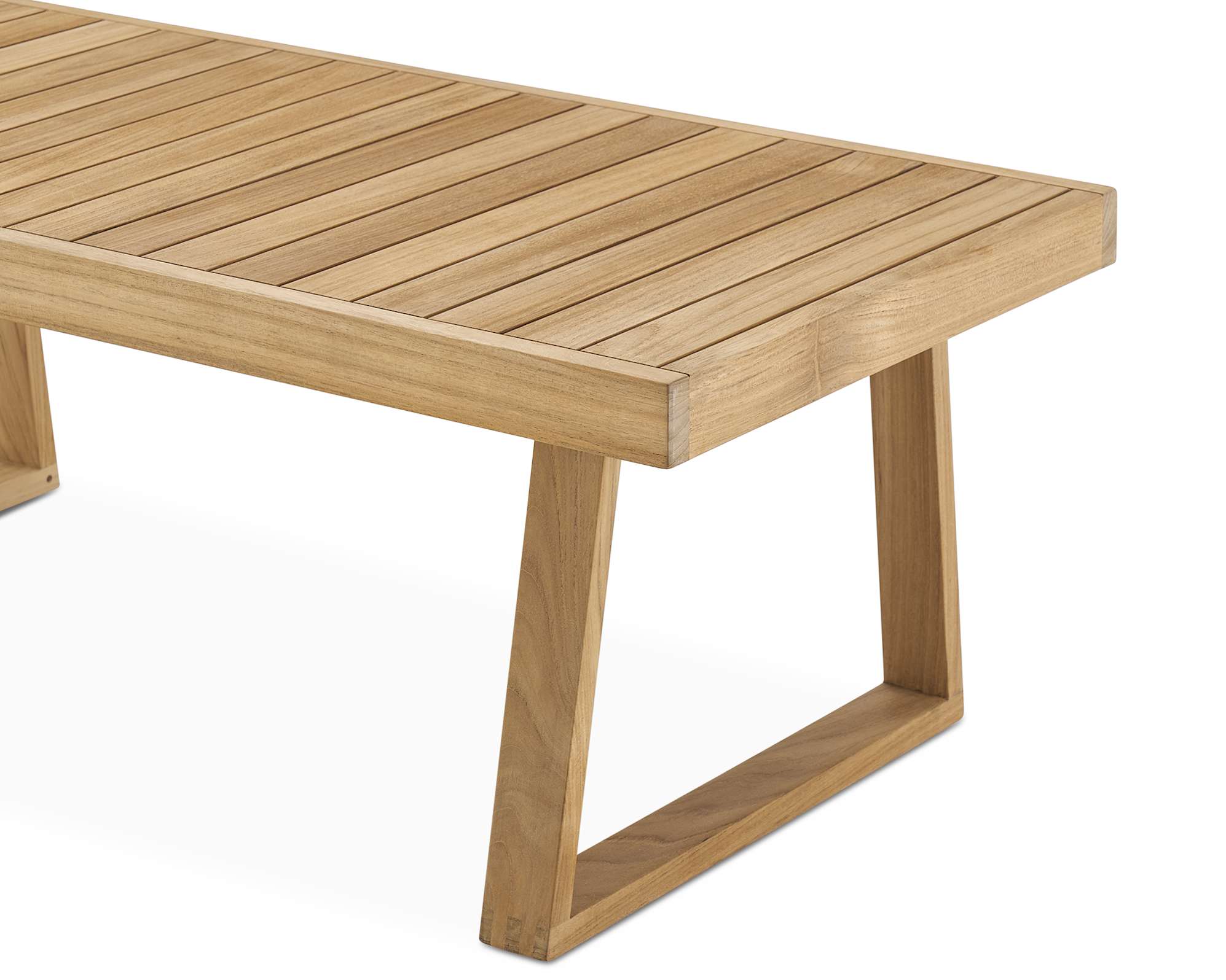 Rio Garden Teak Sofa, 2 Lounge Chairs & Table Set 7