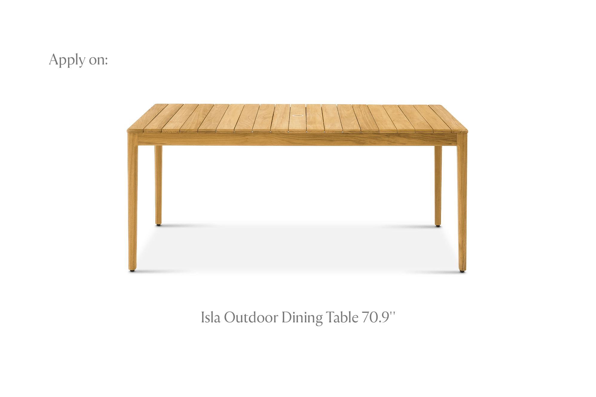 Isla Outdoor Dining Table Cover 4