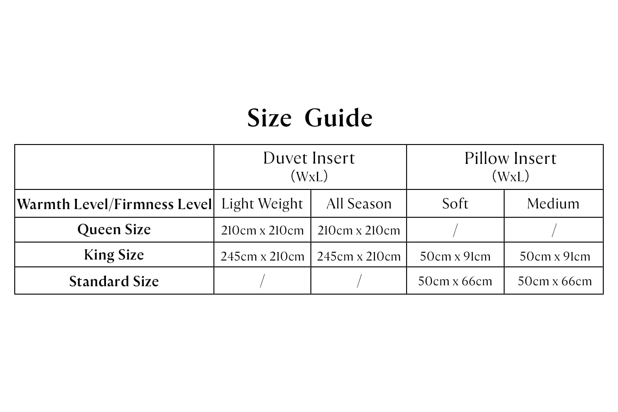 Lyocell Blended Down Alternative Bedding Insert 7