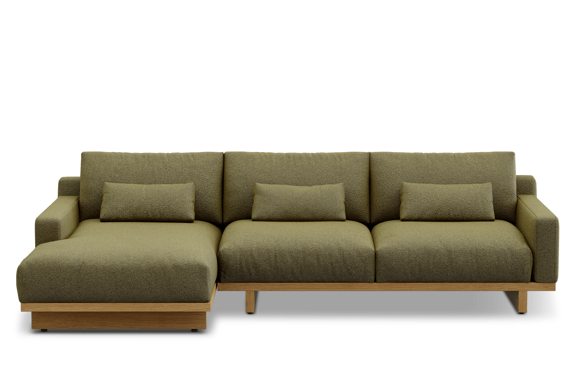 Mori Performance Fabric Chaise Sectional Sofa 0