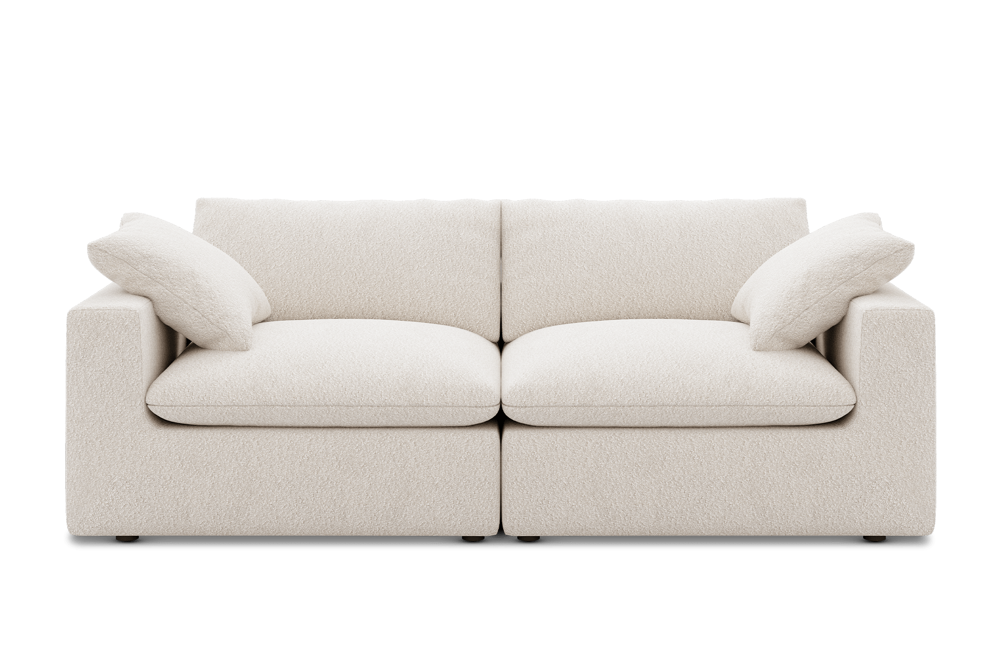 Dawson 3 Seater Sofa Customised, (Performance Boucle) Cream