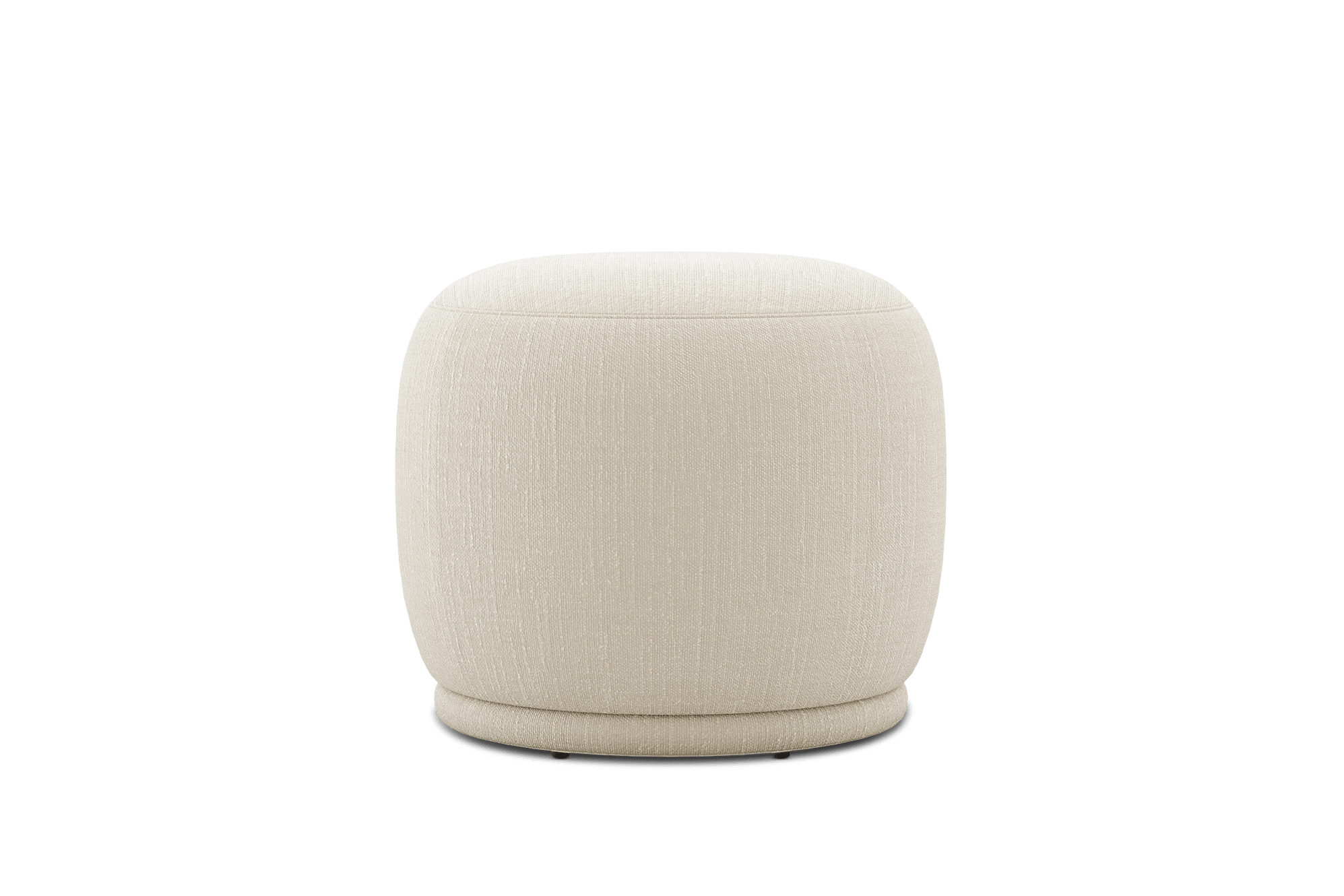 Avery Ottoman Customised, (Washed Chenille) Cream
