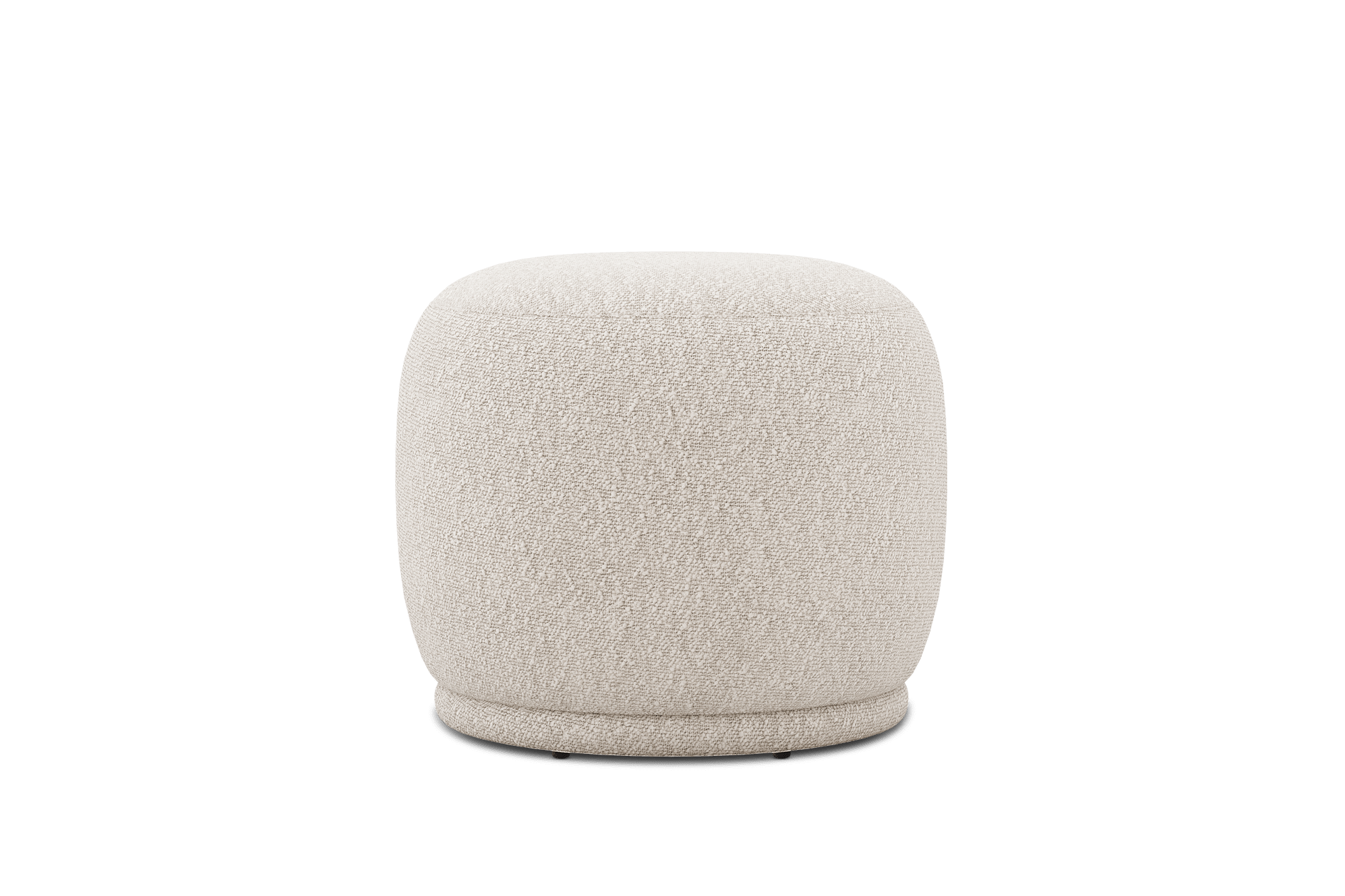 Avery Performance Bouclé Ottoman 0