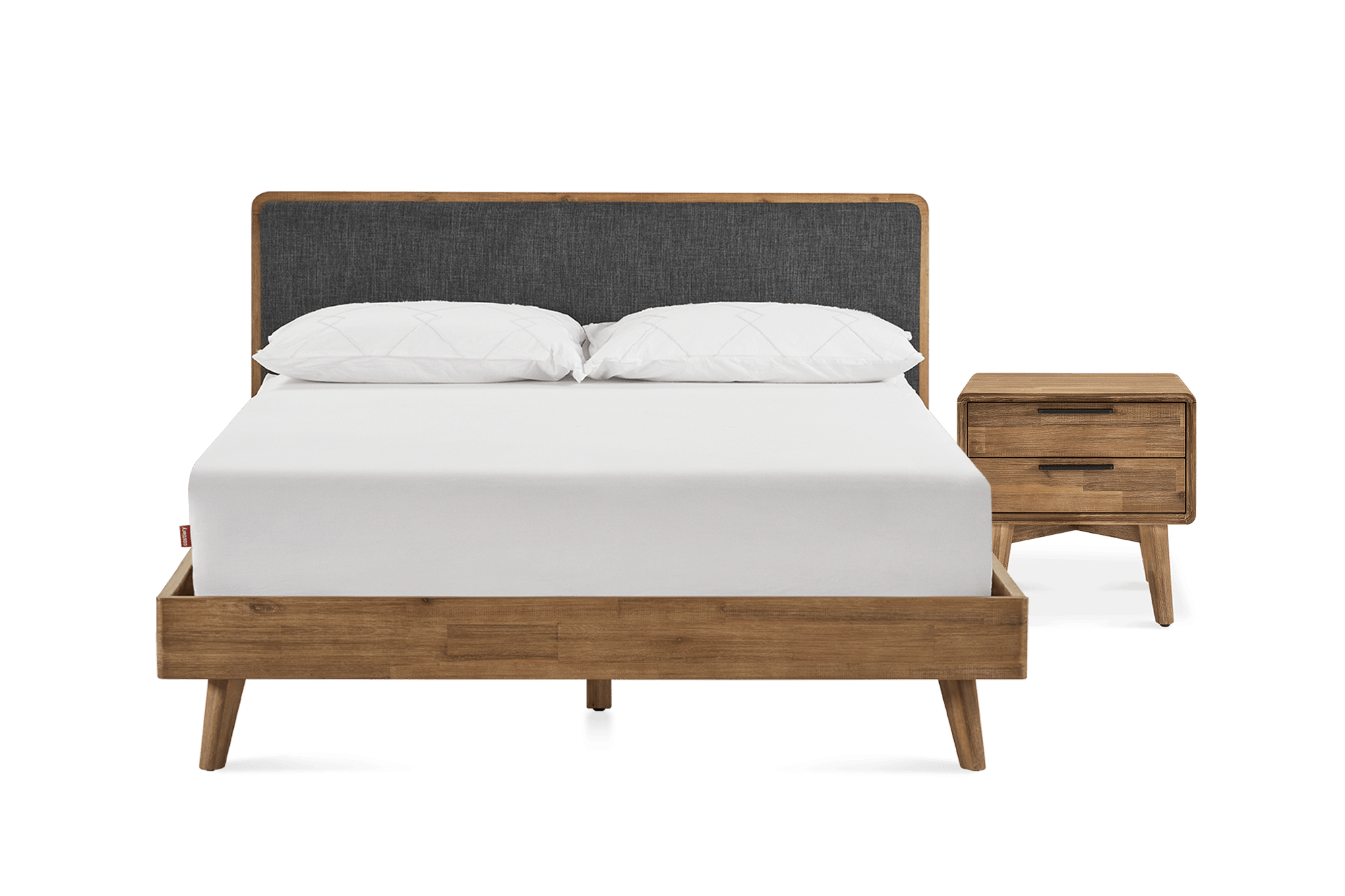 Seb Bed with Bedside Table Set