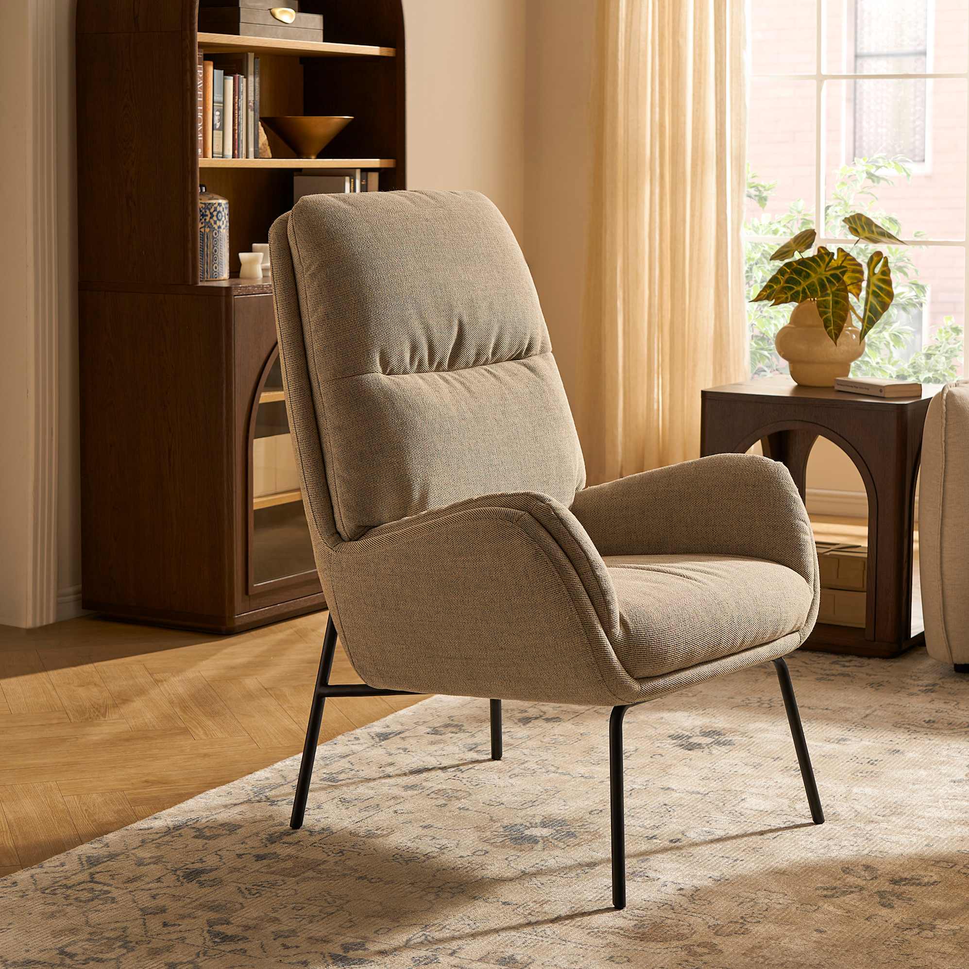 Leon Perfomance Fabric Armchair