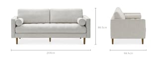 Madison 3 store seater sofa