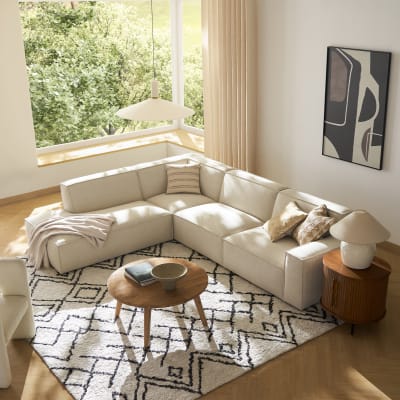 Extended sectional sofa top