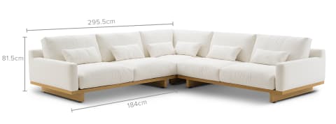 Mori Performance Fabric L-Shape Sectional Sofa | Castlery Singapore