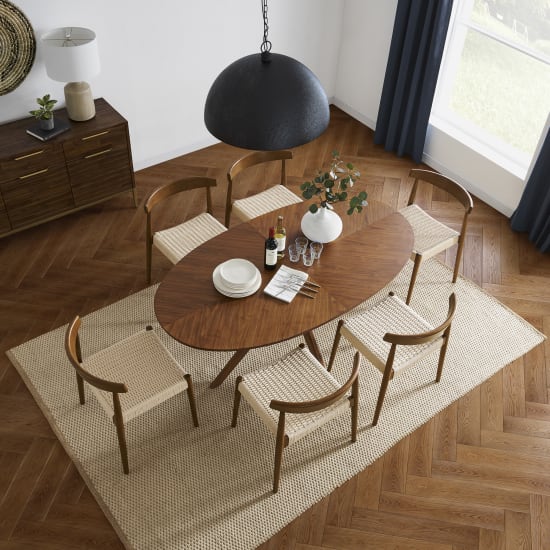 A dining table best sale