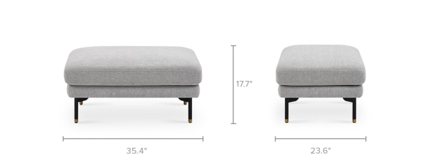 Pebble Ottoman