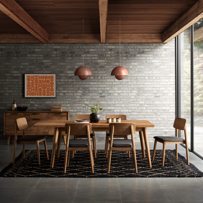 Seb Extendable Dining Table, 74.8"-94.5"