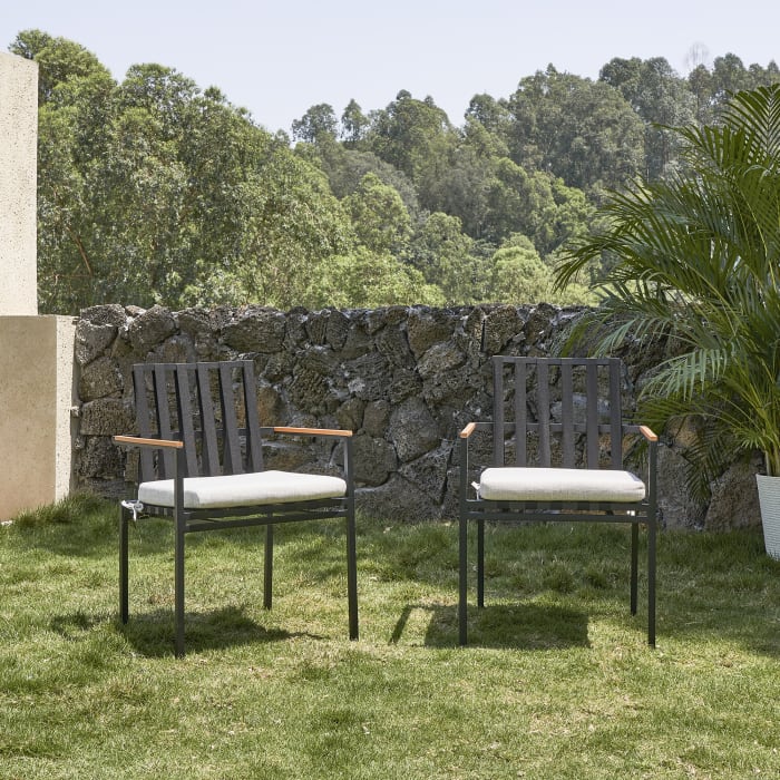 Outdoor dining chairs kmart shop
