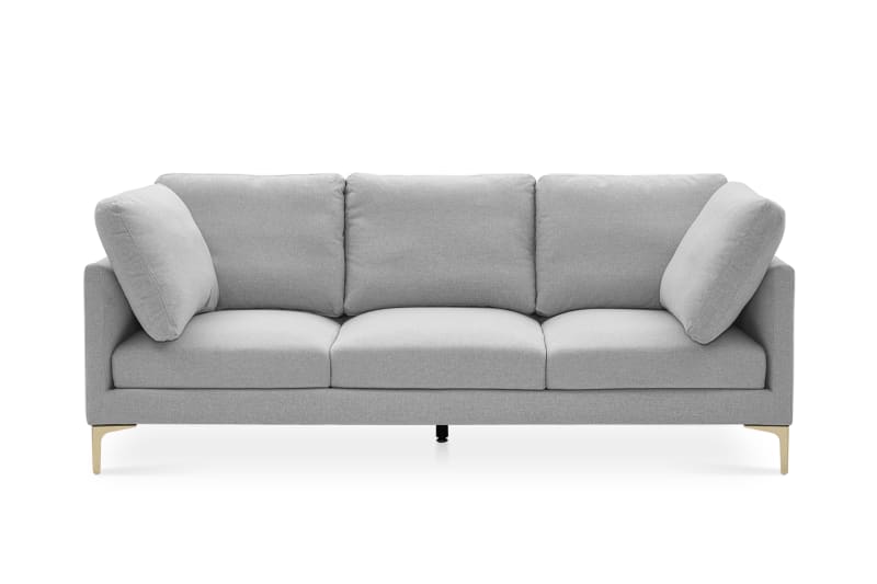 Slim 3 seater sofa best sale