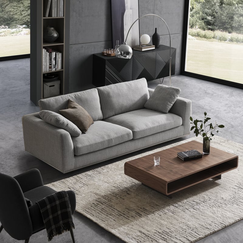 Light And Dark Grey Sofas Castlery Singapore