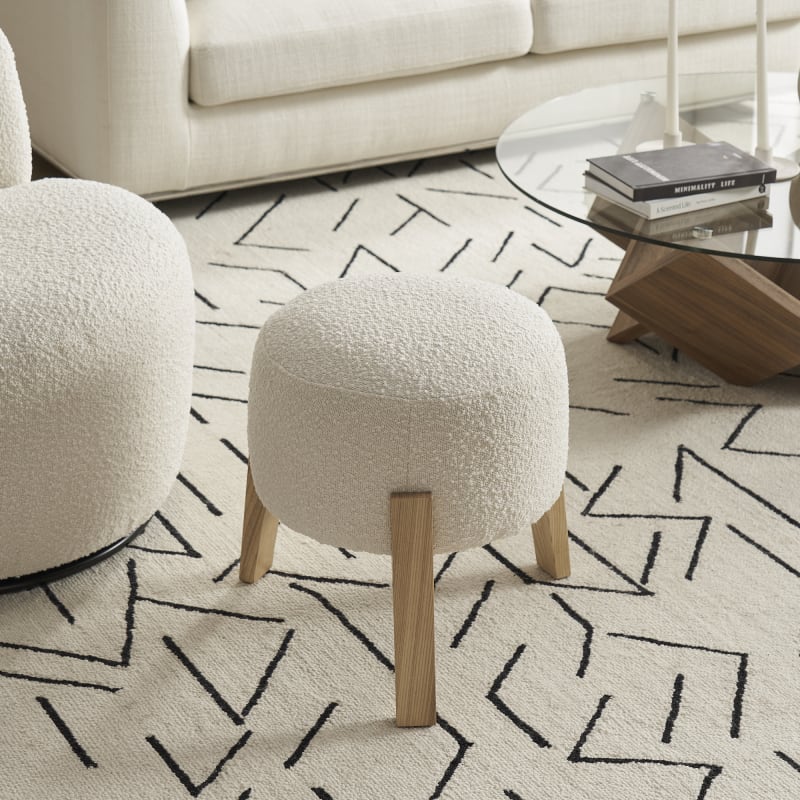 Mini ottoman on sale