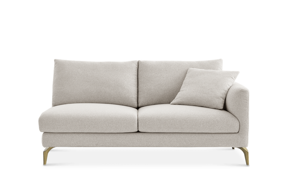 Lena Performance Fabric Right Arm 2 Seater Couch by Castlery