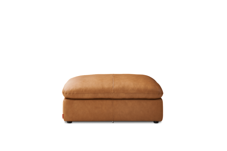 Dawson Leather Storage Ottoman