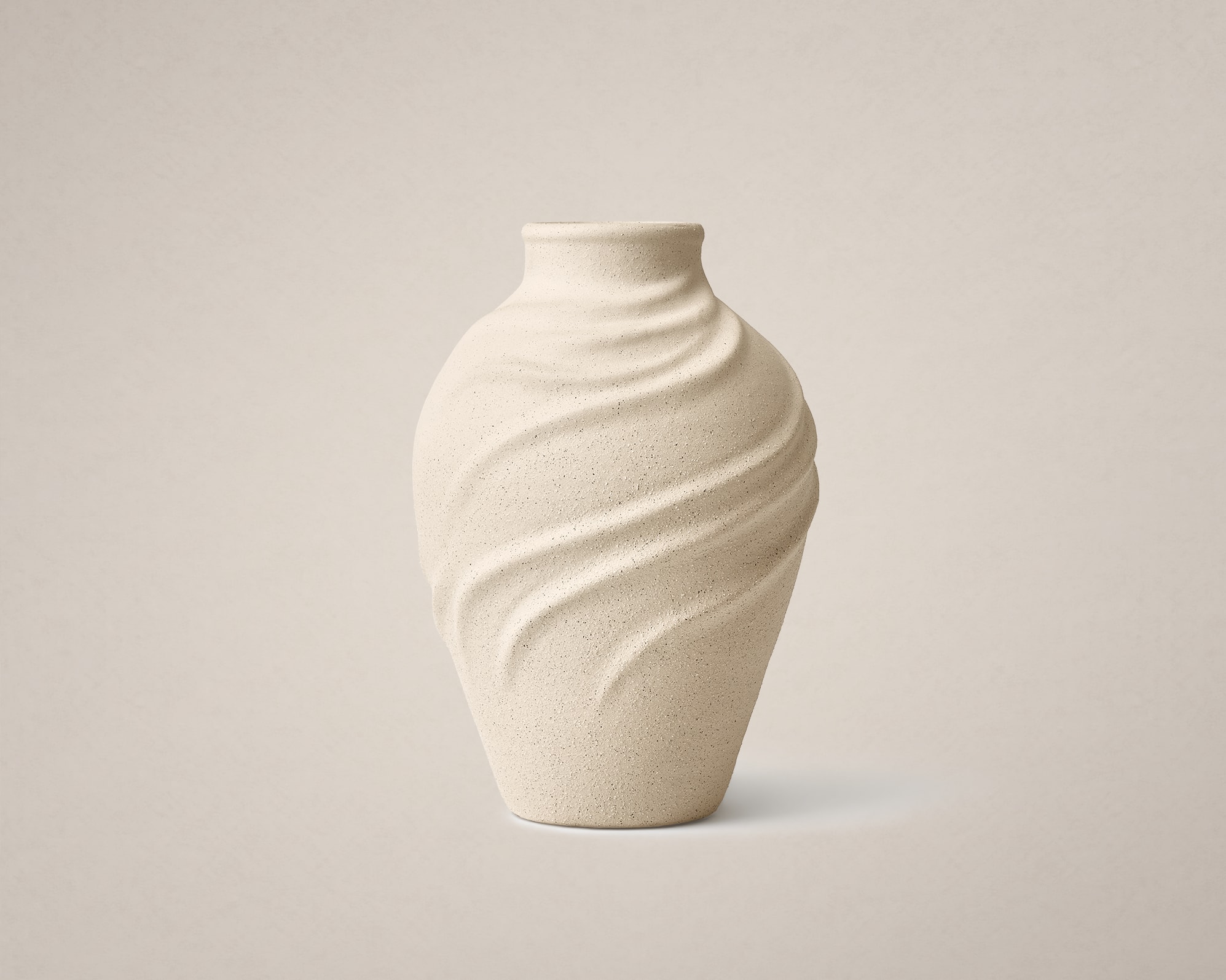 Tan France Reya Drape Tall Vase 1