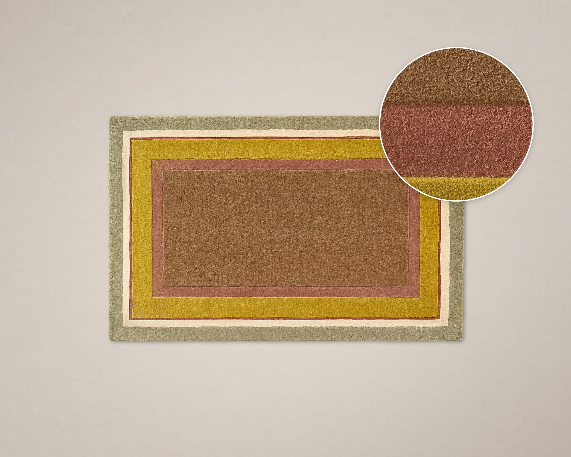 Tan France Maya Area Rug 1