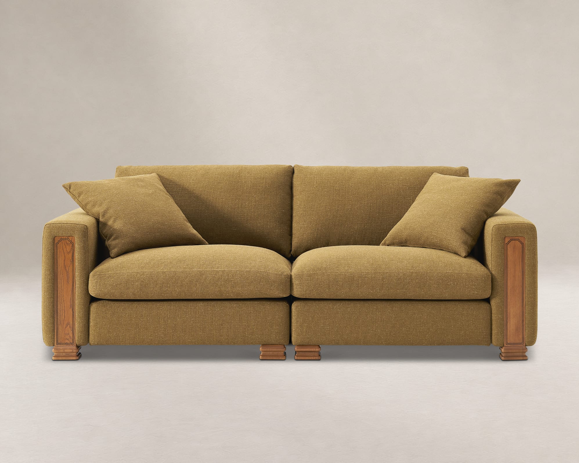 Tan France Kagan 3 Seater Sofa 3