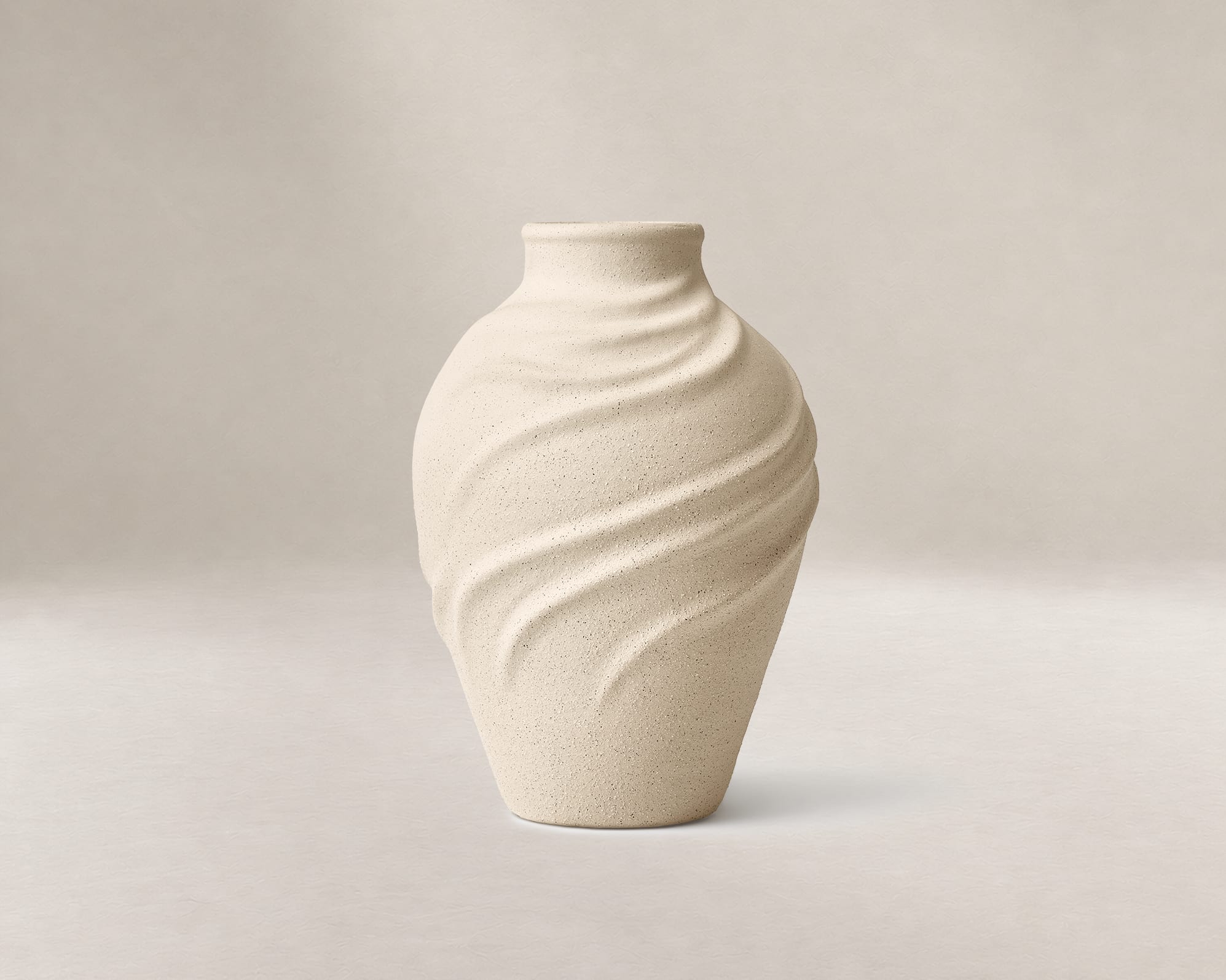 Tan France Reya Drape Tall Vase 1