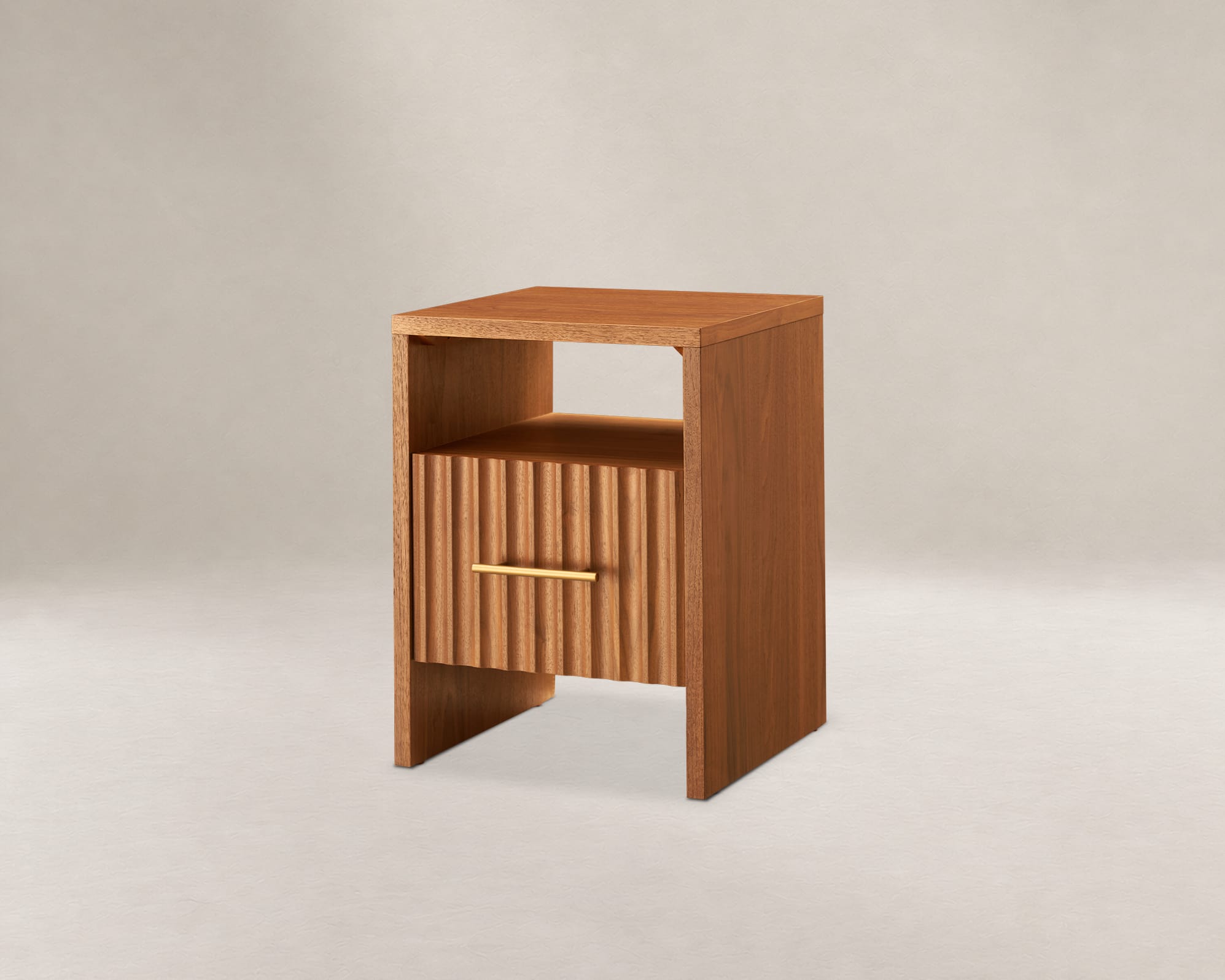 Sloane Bedside Table with Open Shelf 2