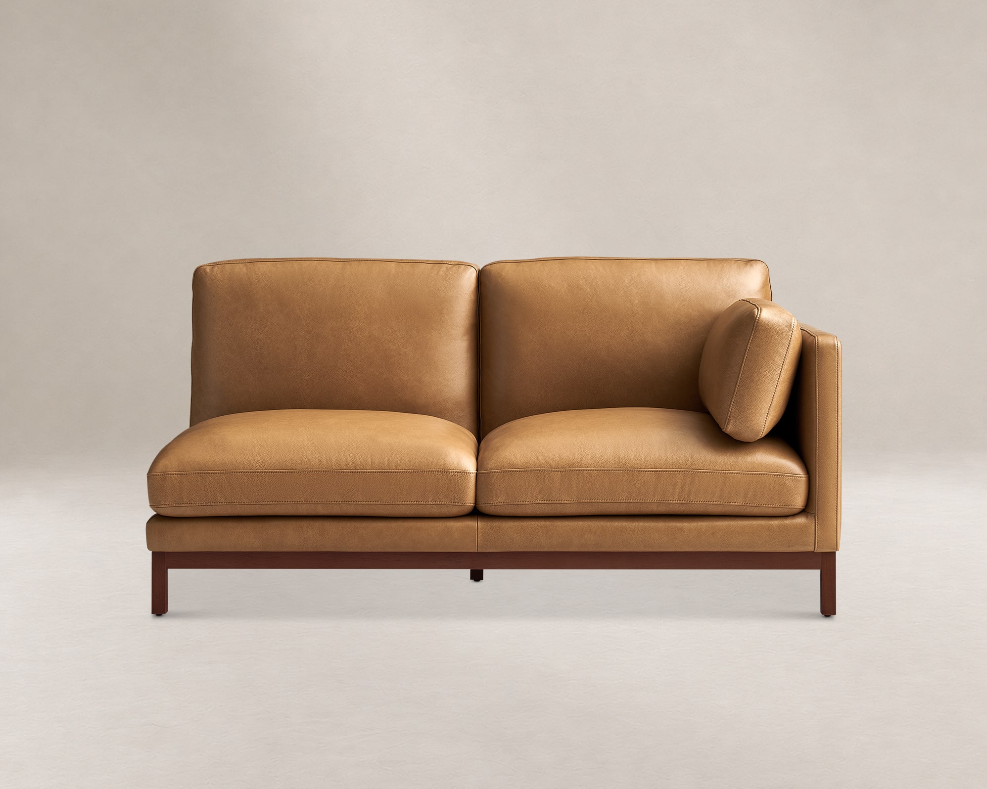 Owen II Leather Right Arm 2 Seater Sofa 0