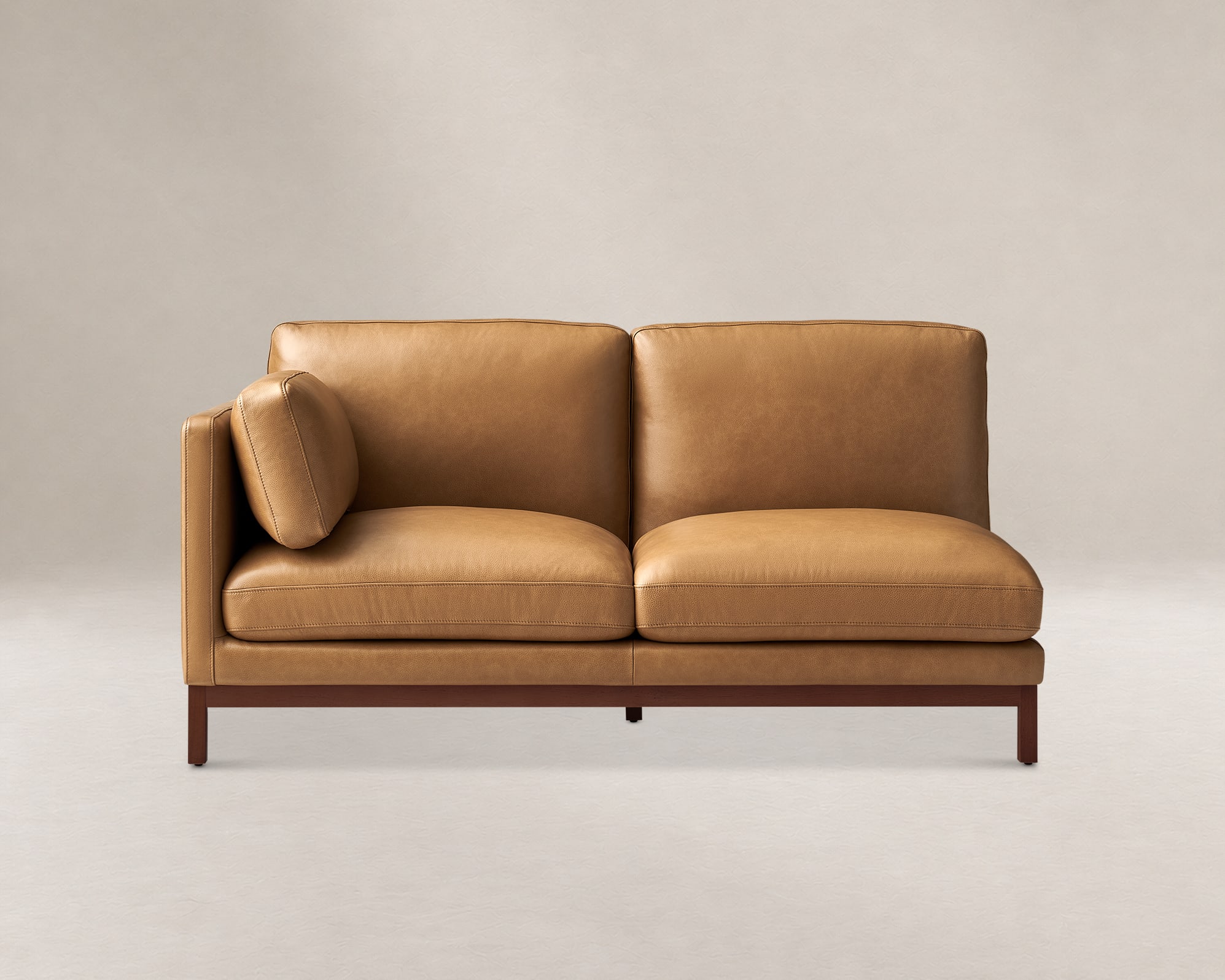 Owen II Leather Left Arm 2 Seater Sofa 0