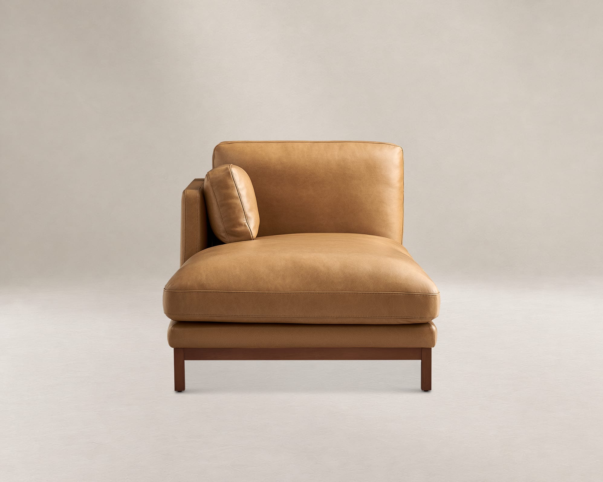 Owen II Leather Left Chaise Sofa 0