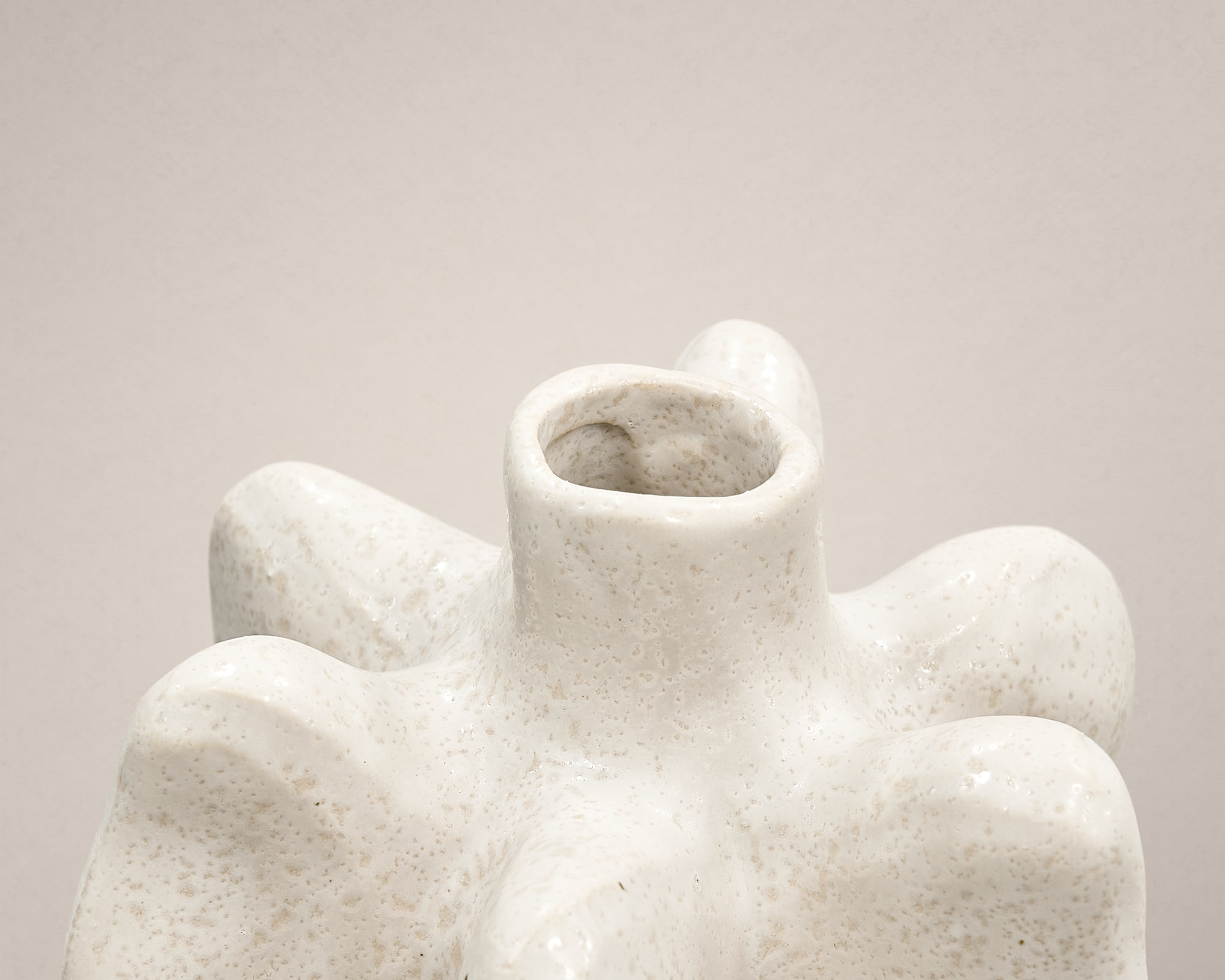 Alven Ceramic Botanical Sculptural Vase 4