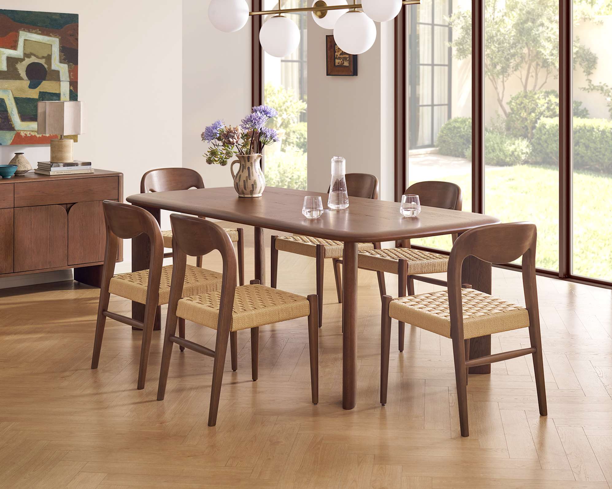 Vela Woven Cord Dining Chair 2