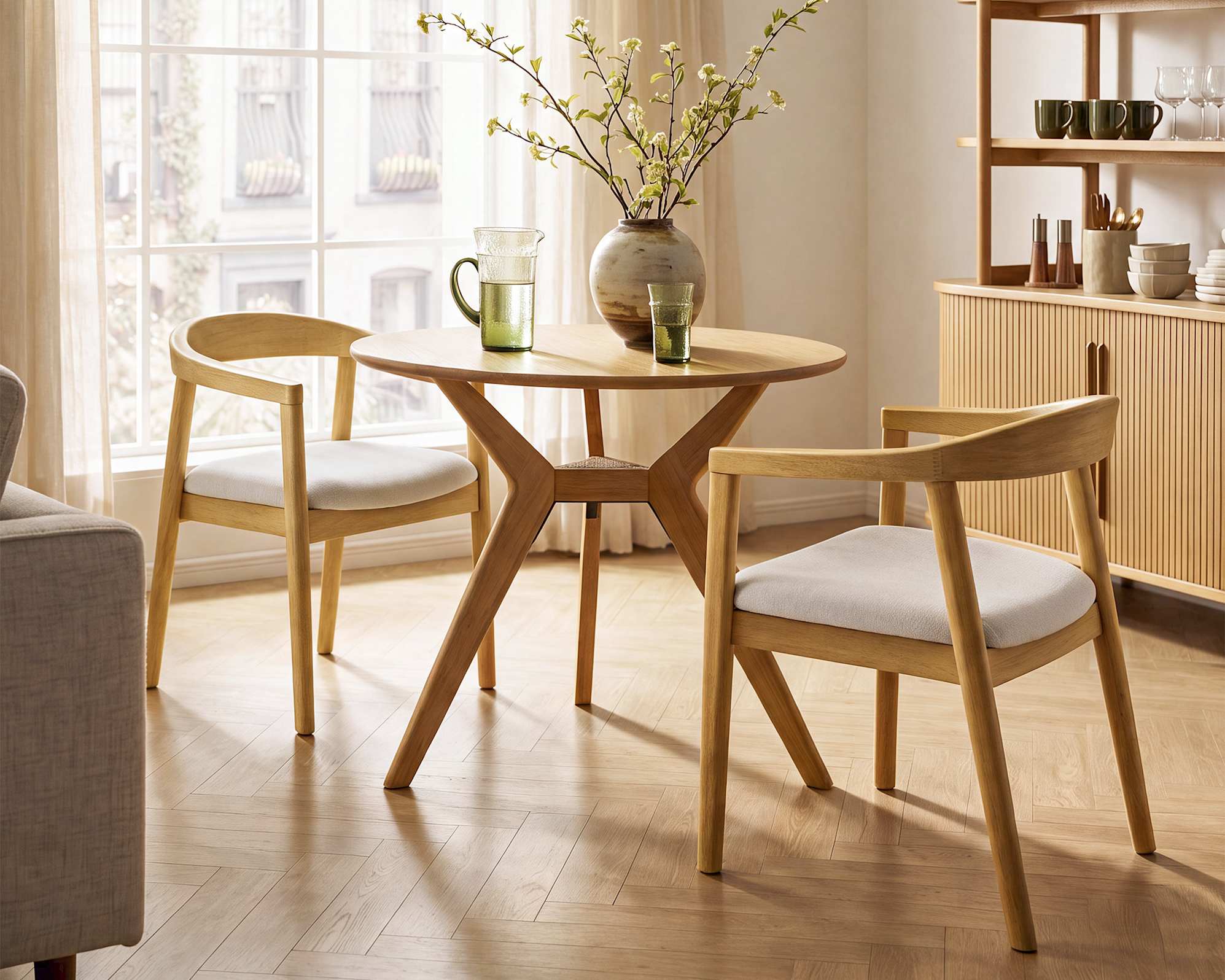 Reina Performance Fabric Armchair 1