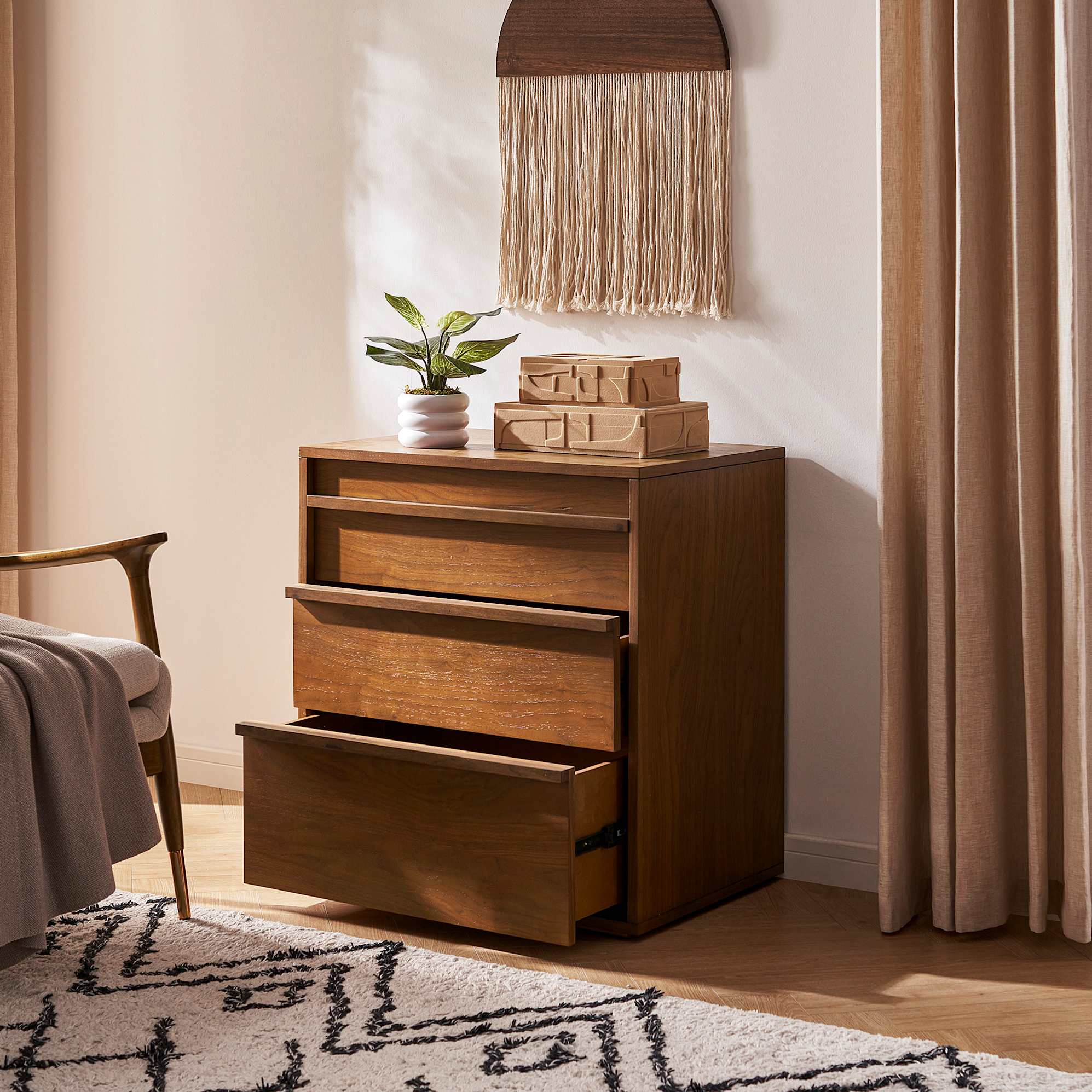 Joseph 3-Drawer Dresser 2