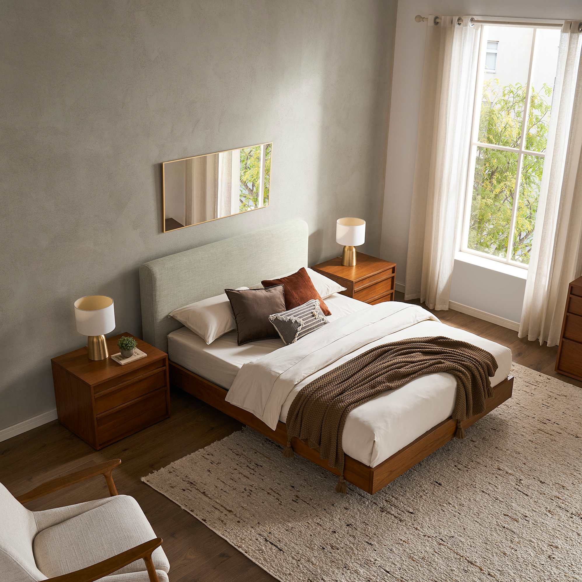Joseph Bed with 2 Bedside Tables 2