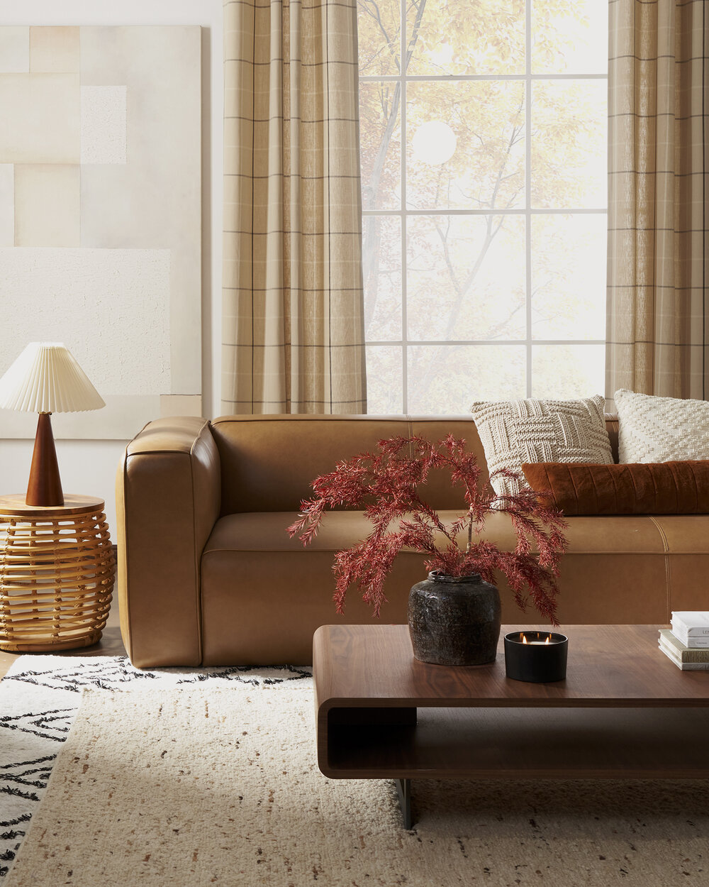 Decorate Around Brown Leather Sofas