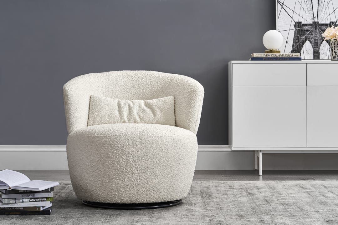 Cb2 Boucle Chair Dupe - joshjeanine