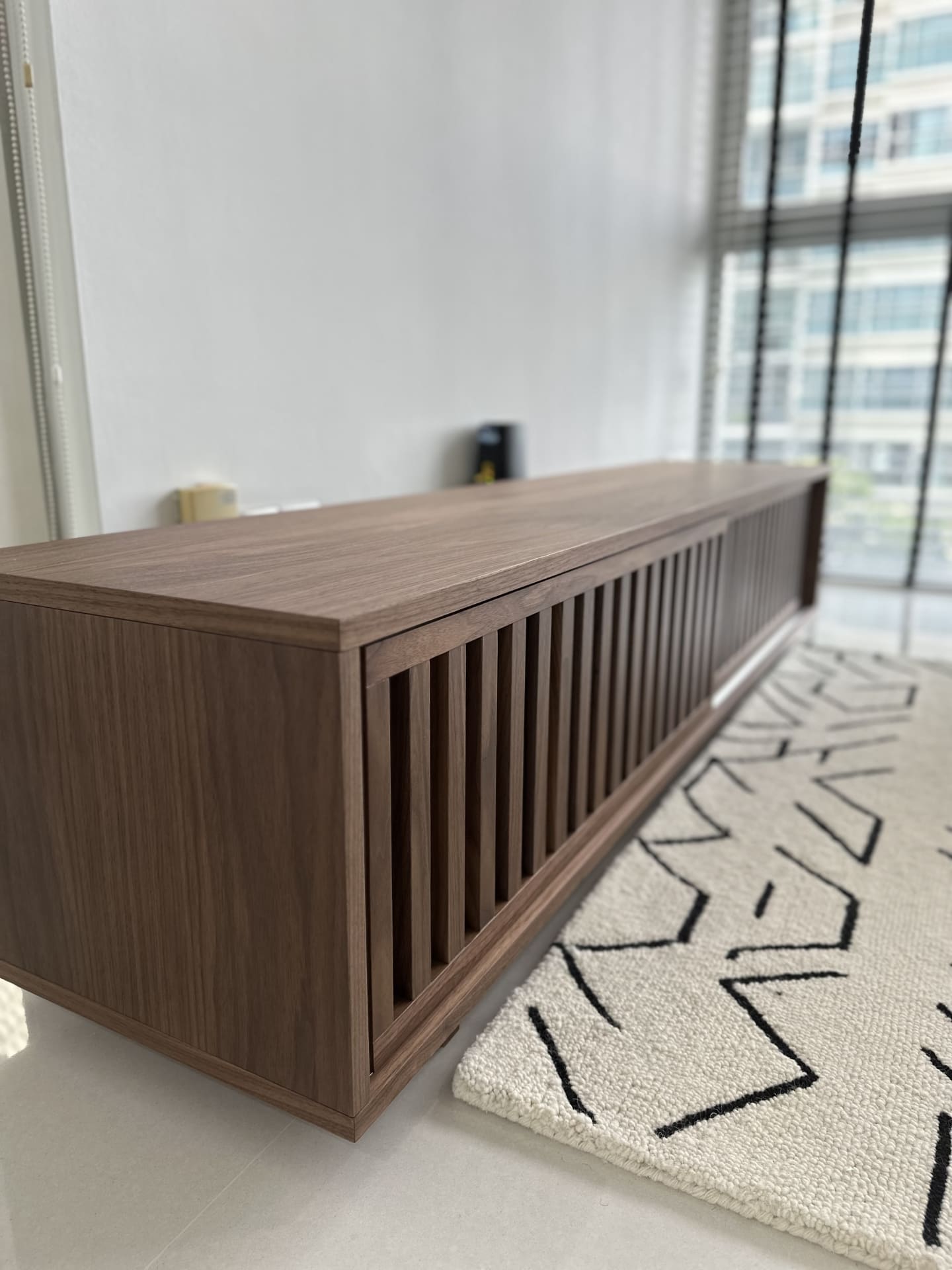 Luka TV Stand, Walnut