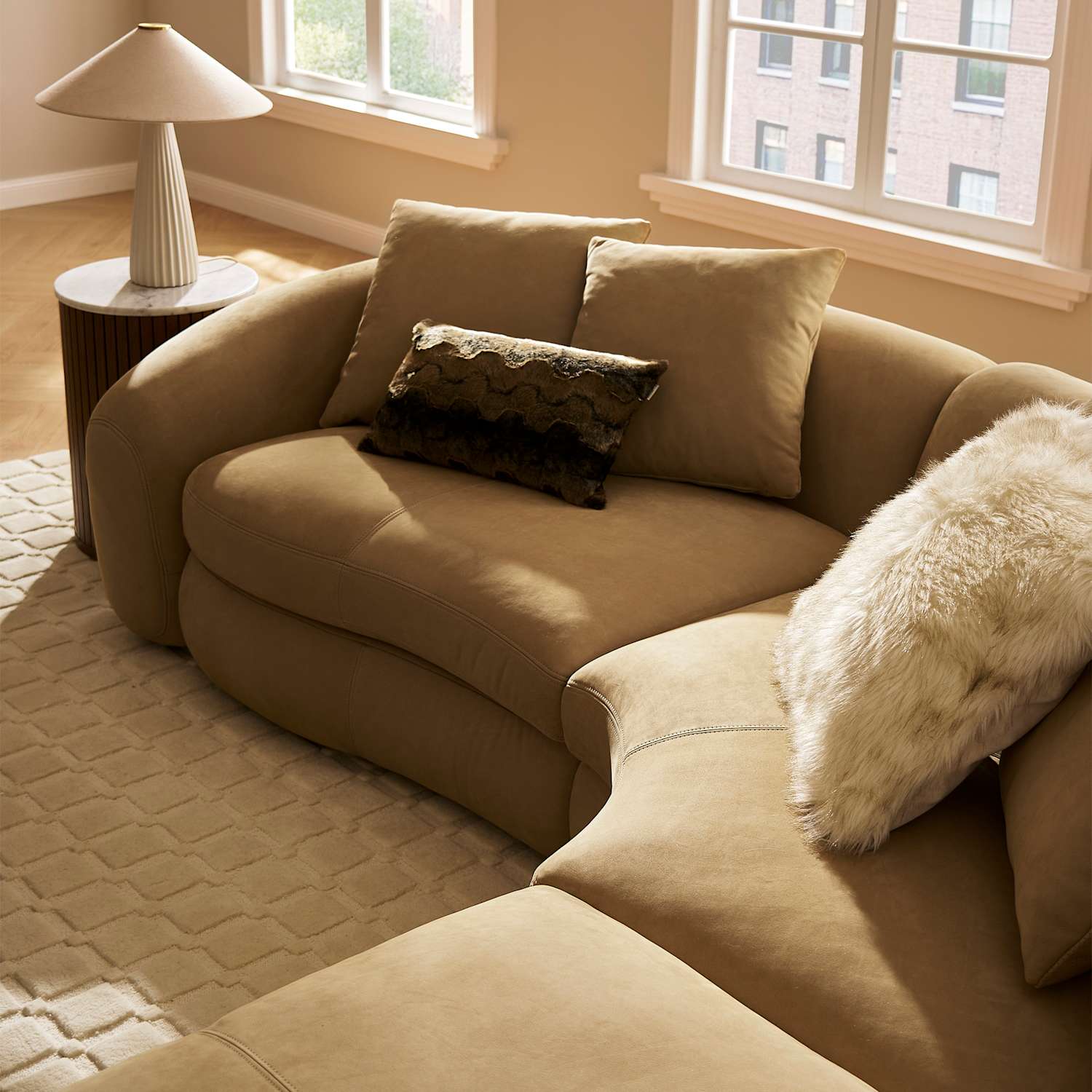 Fable Leather Sofa