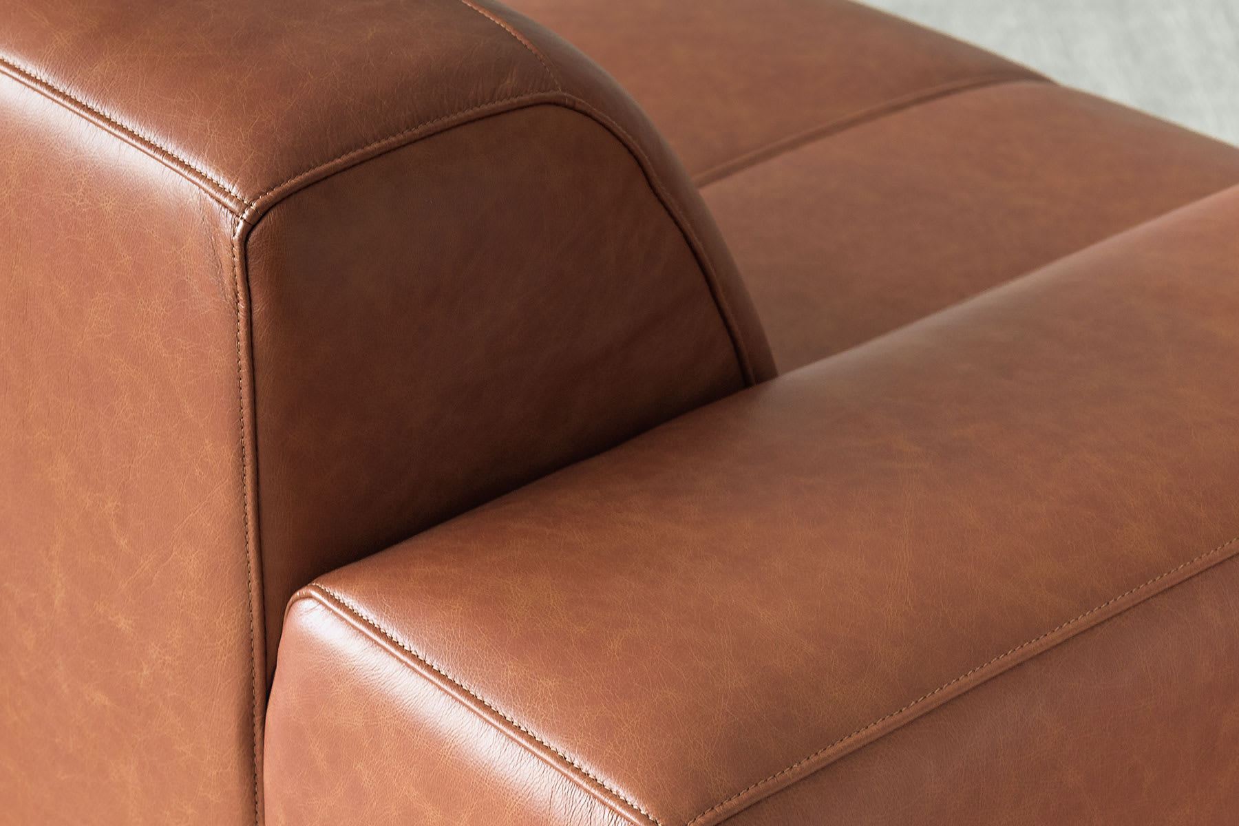 leather sofa material type