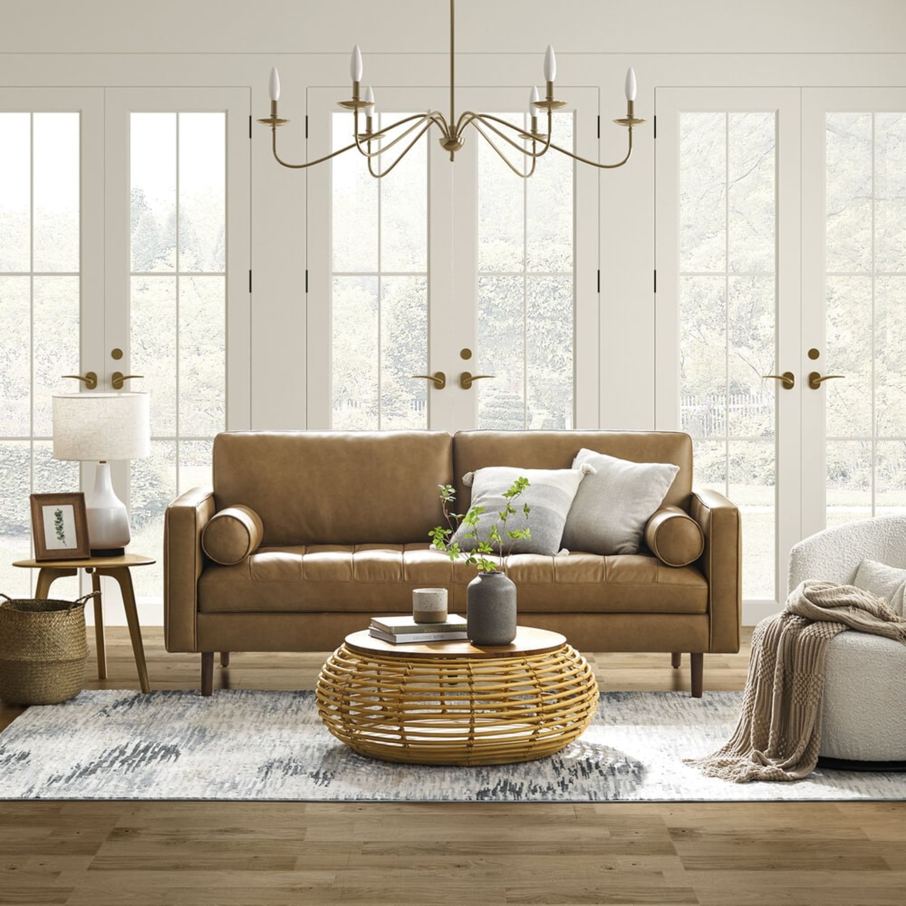 Colors That Go With Brown Leather Sofas