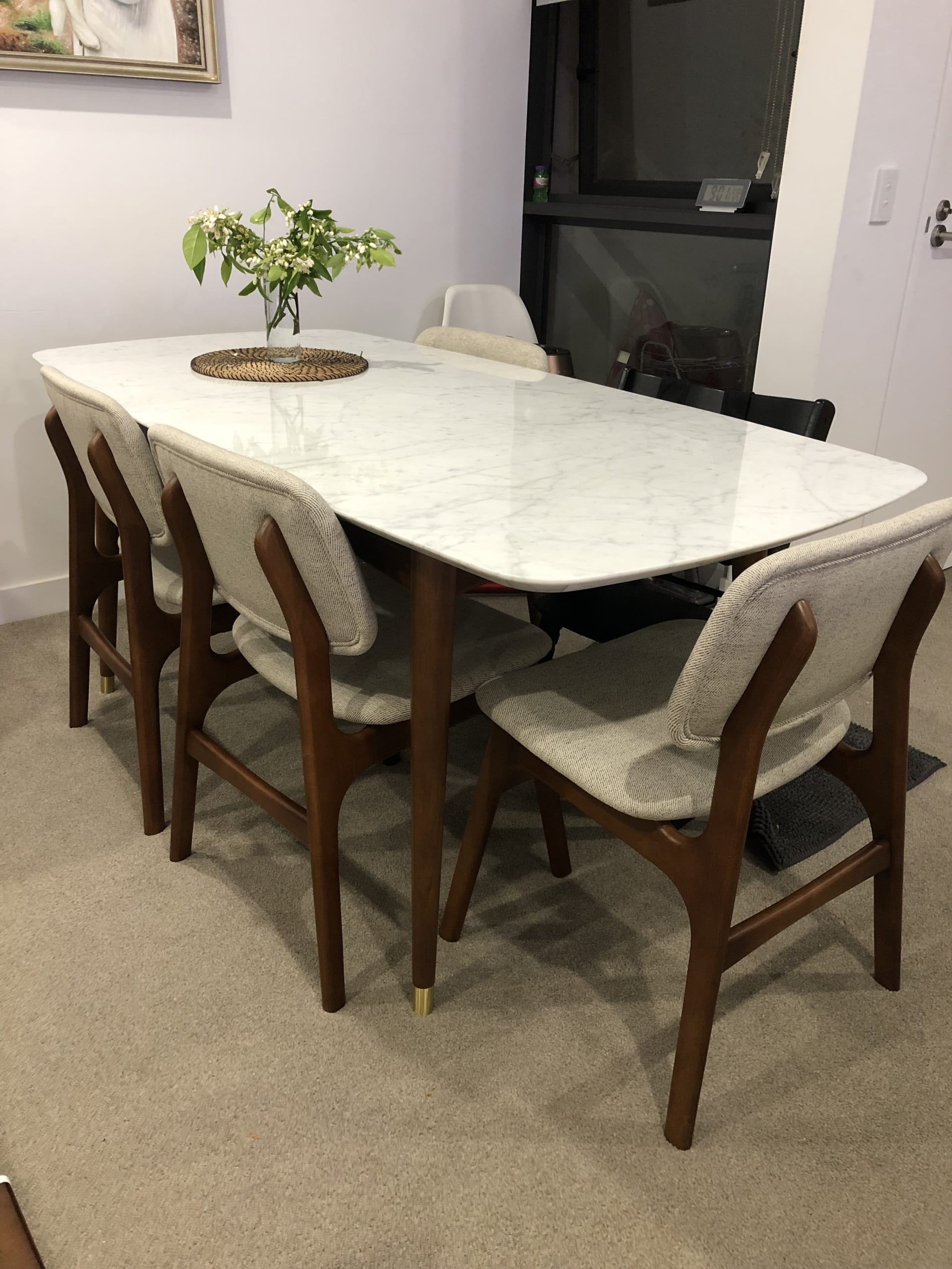 Clessidra Marble Dining Table