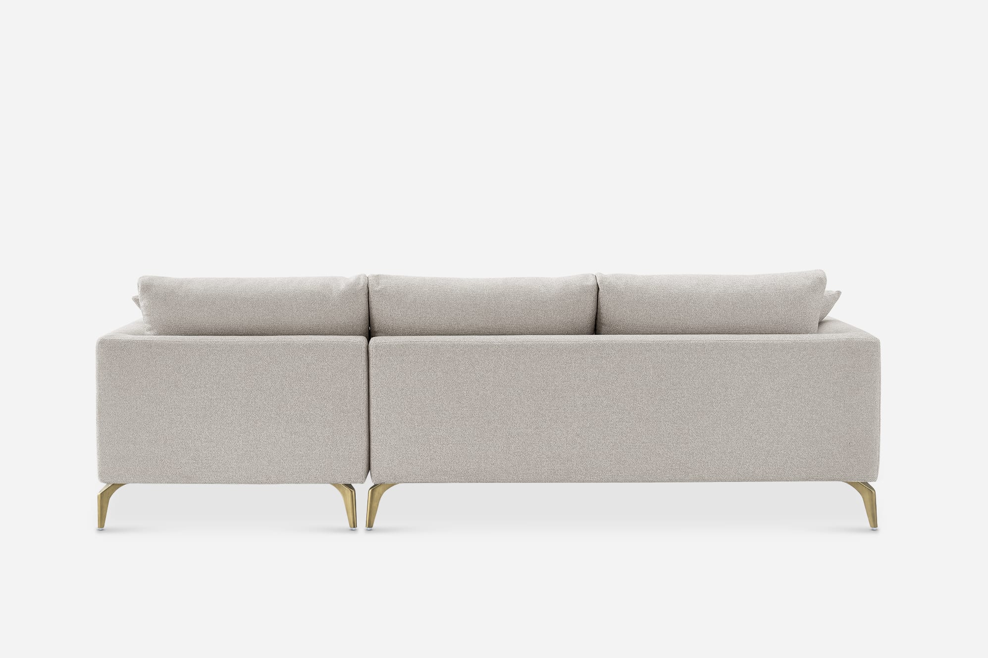Lena Performance Fabric Chaise Sofa 12
