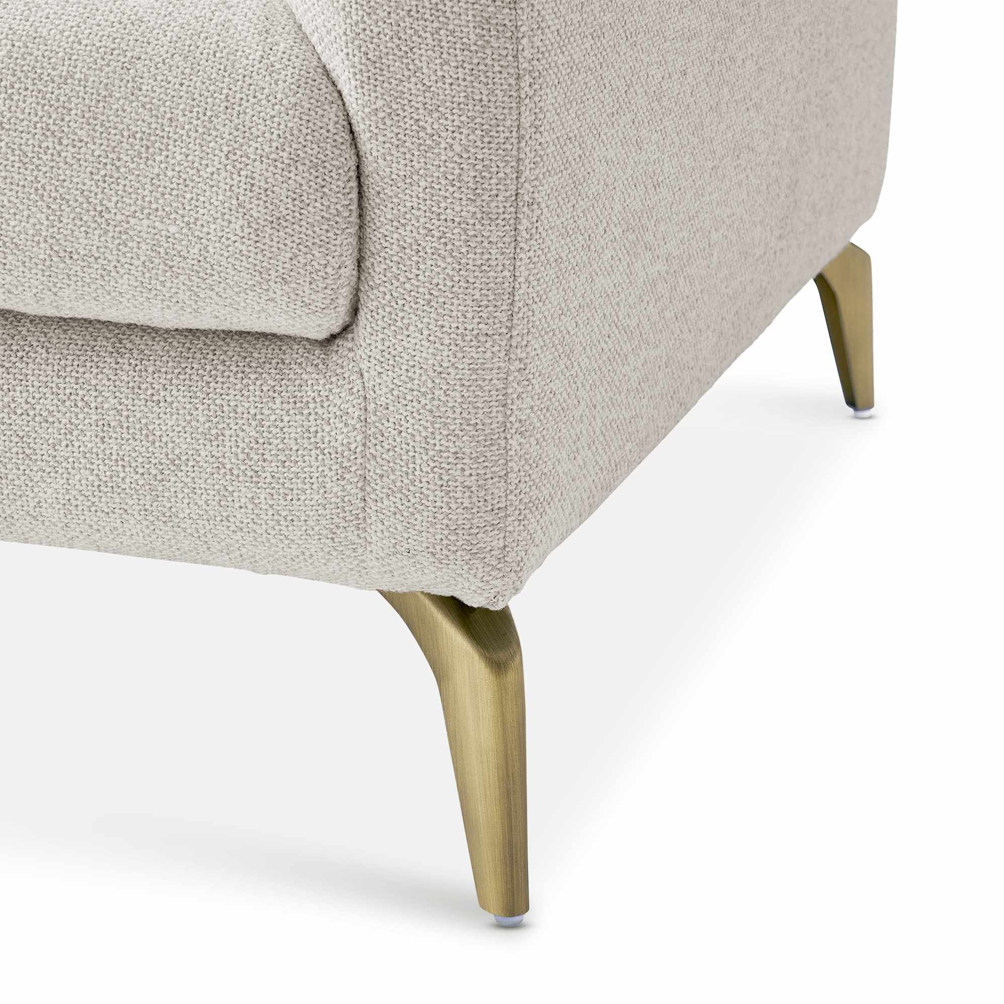 Lena Performance Fabric Chaise Sofa 8