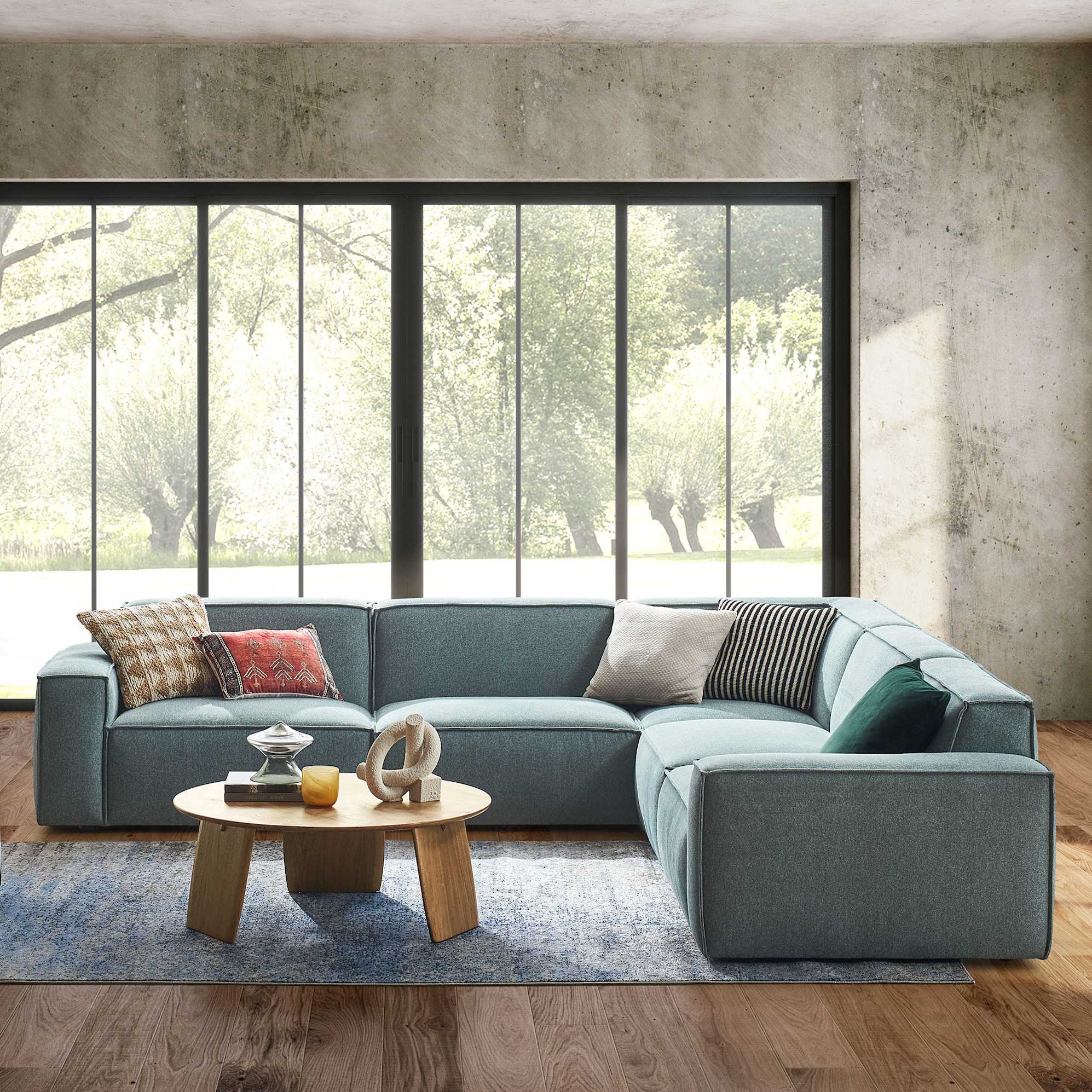 Jonathan L-Shape Sectional Sofa 0
