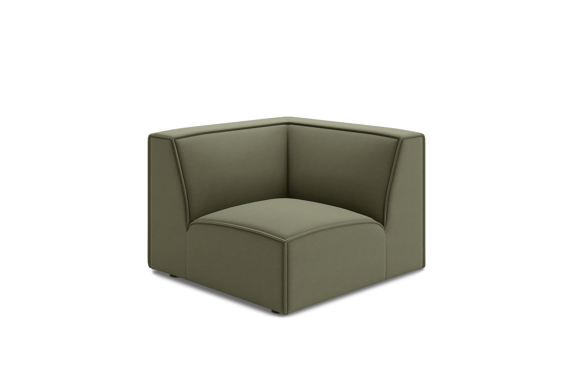 Jonathan Corner Sofa Customized, (Performance Peyton) Moss