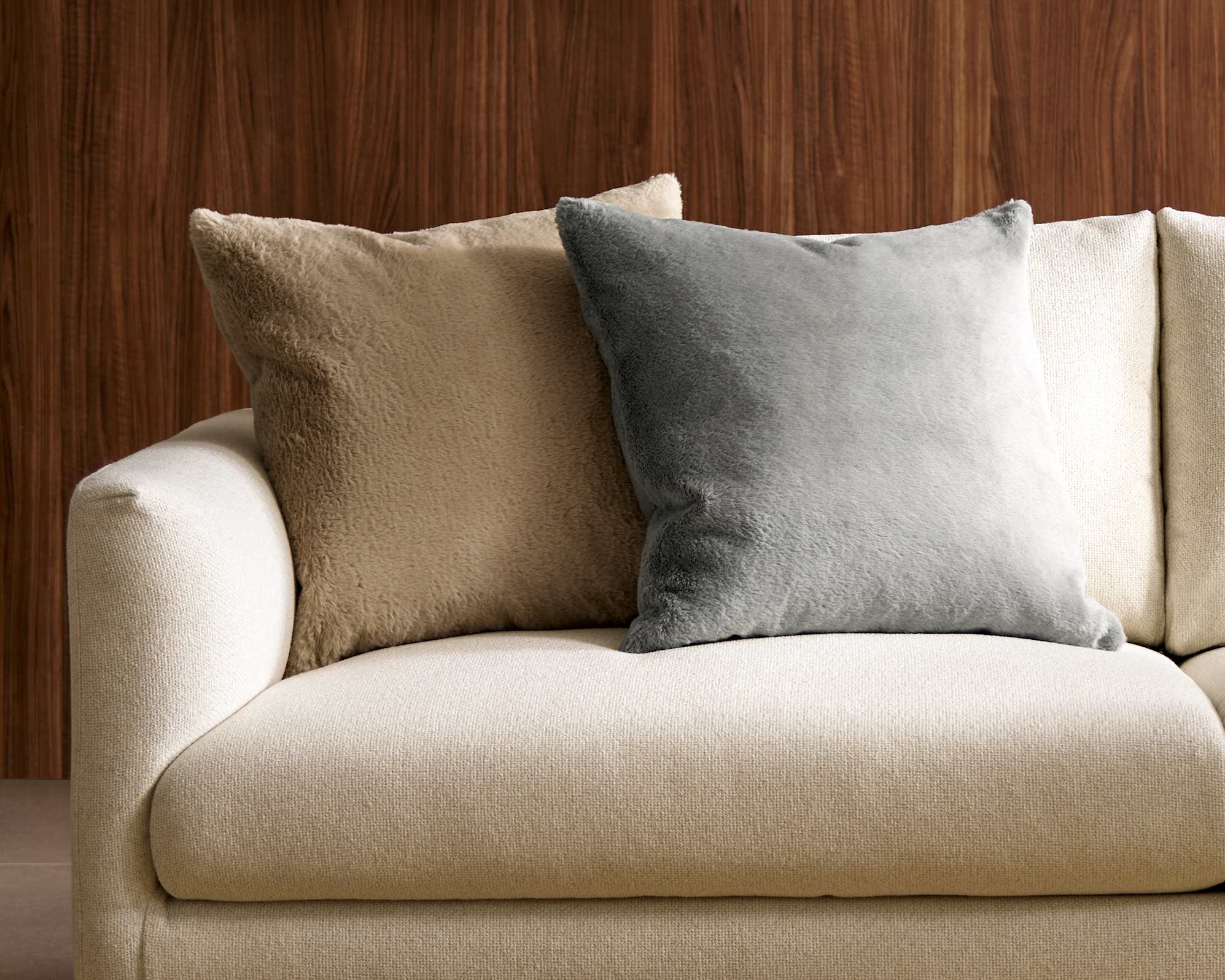 Cristo Throw Pillow, 20" x 20", Ash