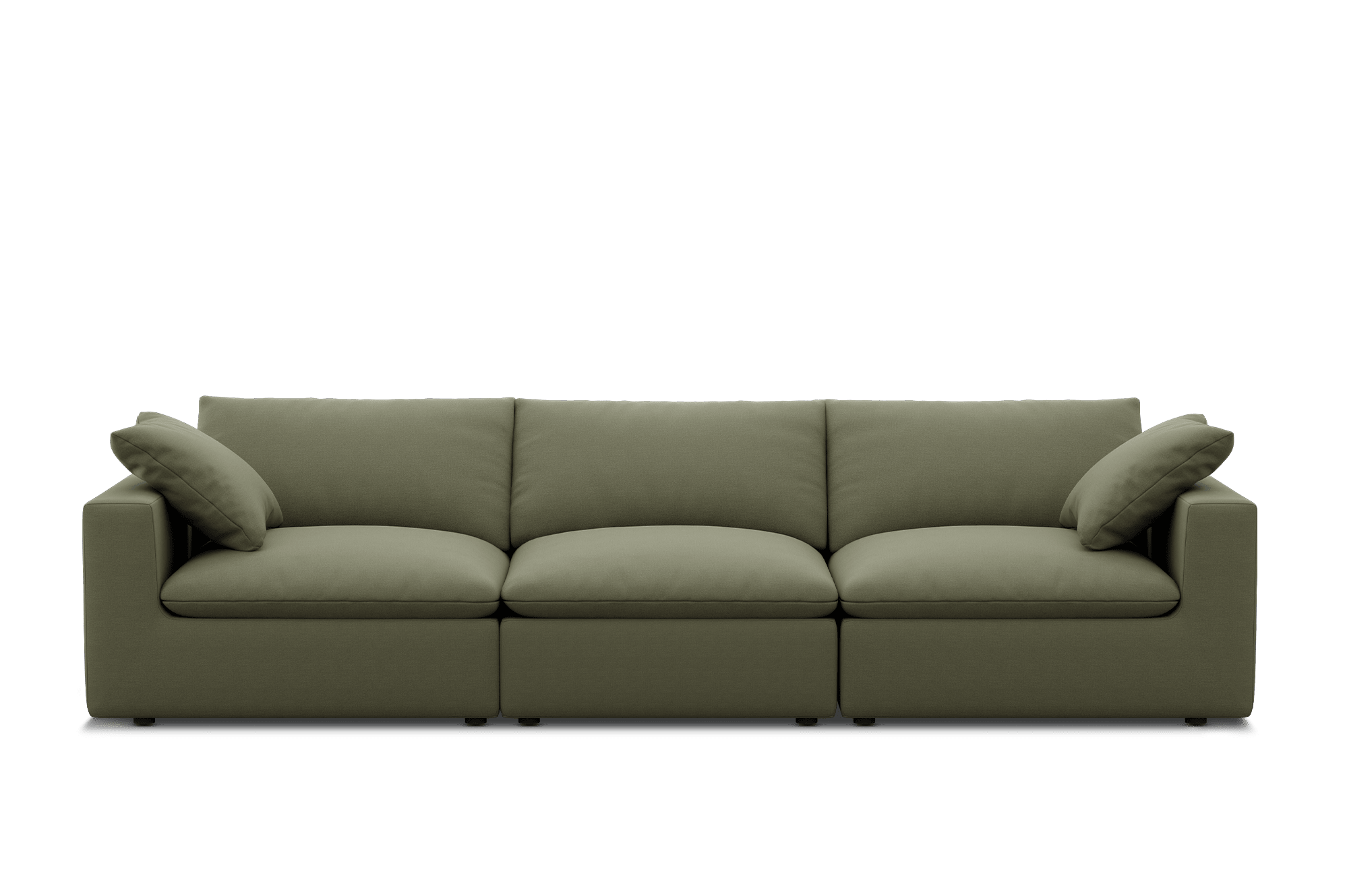 Dawson Extended Sofa Customized, (Performance Peyton) Moss